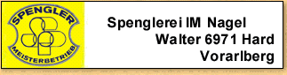 Spenglerei IM Walter Nagel